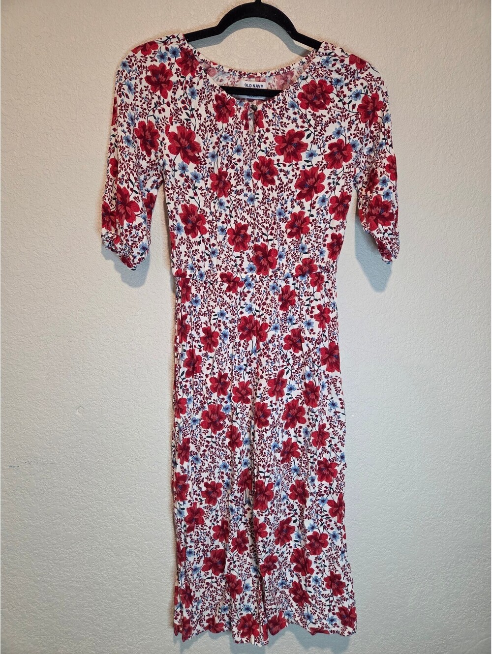 Old Navy Floral Jumpsuit Size L (10-12)